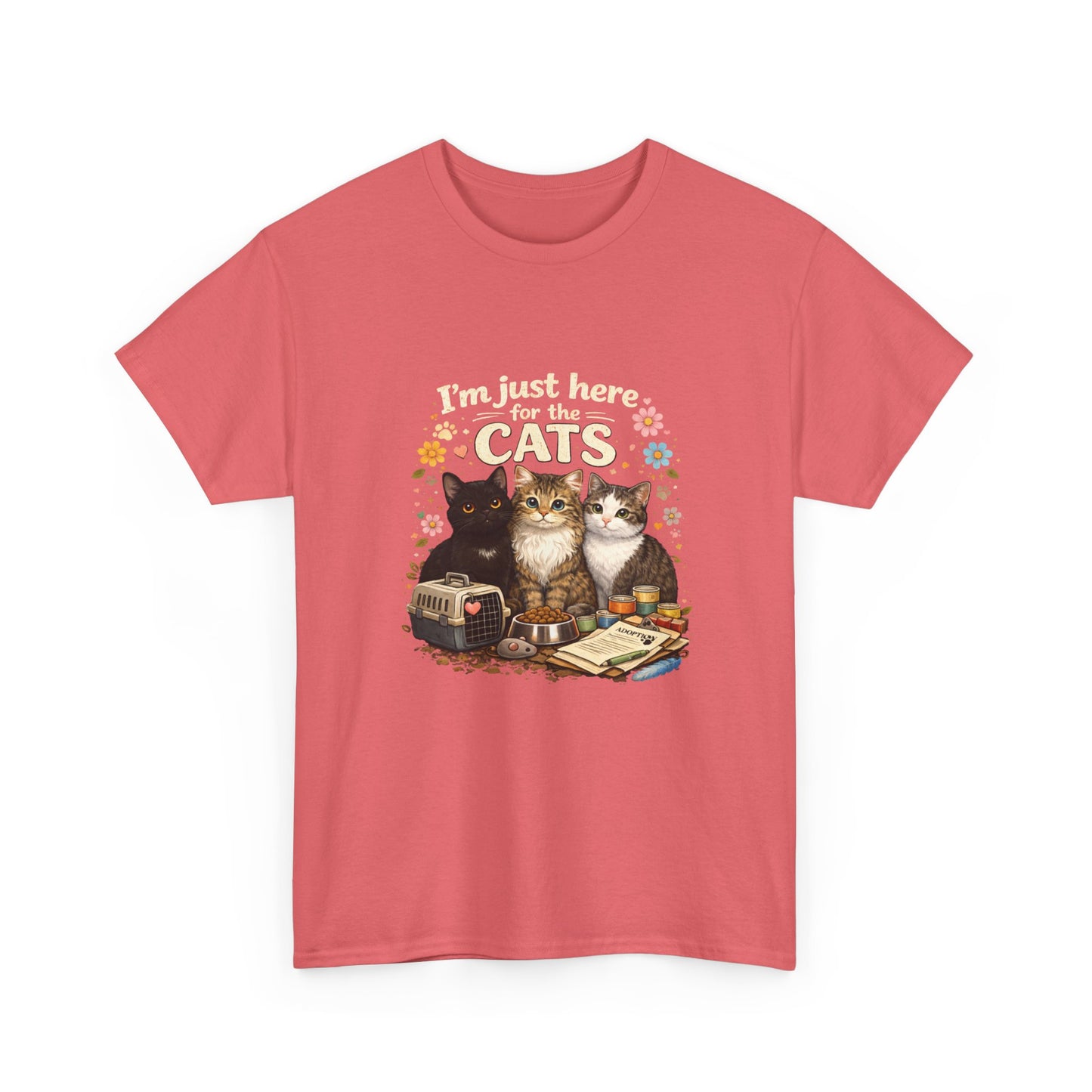 I'm Just Here for the Cats T-Shirt — ARC Monthly shirt 2/$45